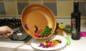 Copper Non-Stick Frying Pan